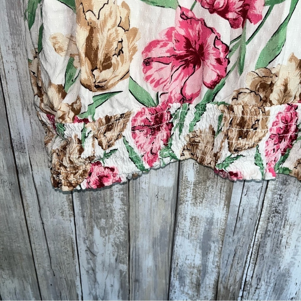 Ann Taylor Floral Blouse - Picture 4 of 6
